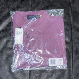 Ralph Lauren Men's Polo Shirt in Lavender